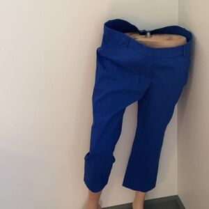 Rafaella Royal Blue Comfort Pull-on Capris